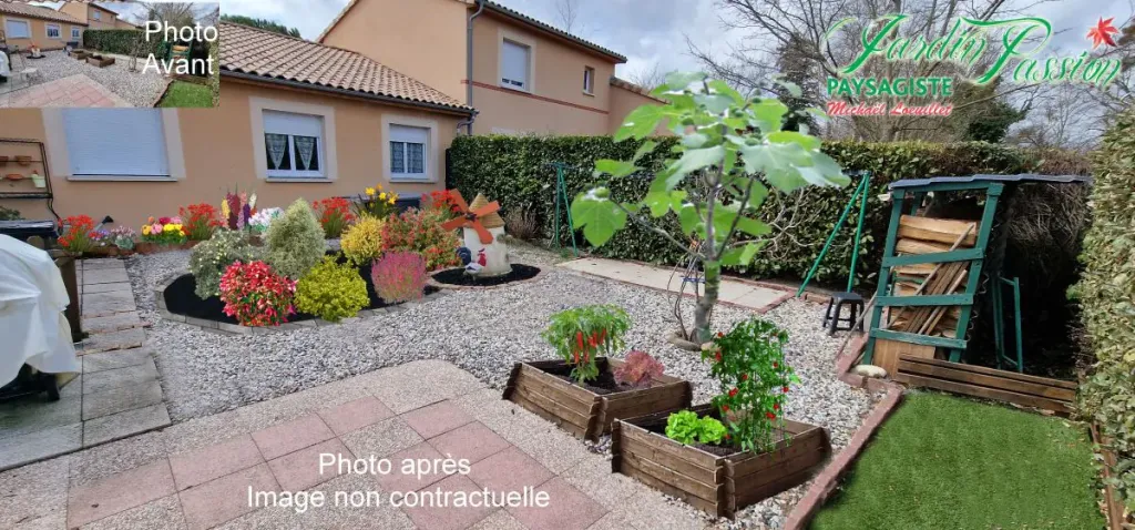 Création et aménagement d'un jardin à Pamiers