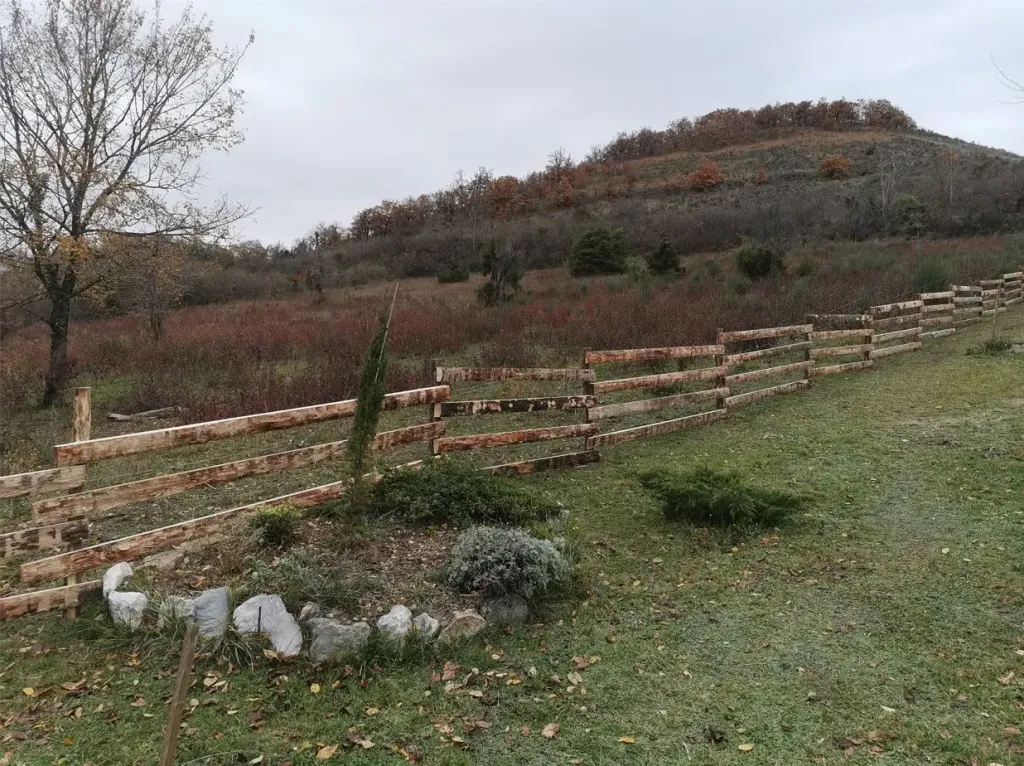 Création d'une clôture en bois à Lavelanet